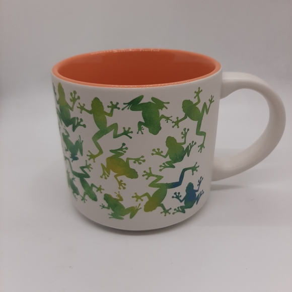 NWT Rainforest Cafe Tree Frog Coffee Cup Mug - Picture 1 of 5